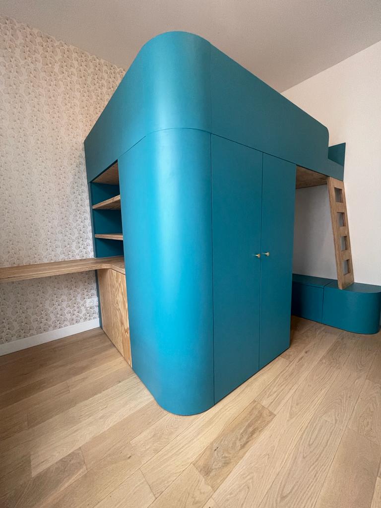 aménagement sur mesure chambre enfant