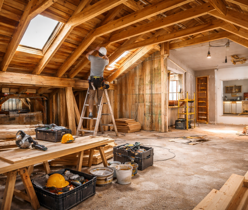 Rénovation Charpente et Intérieur : Le Secret d’un Projet Réussi en Île-de-France