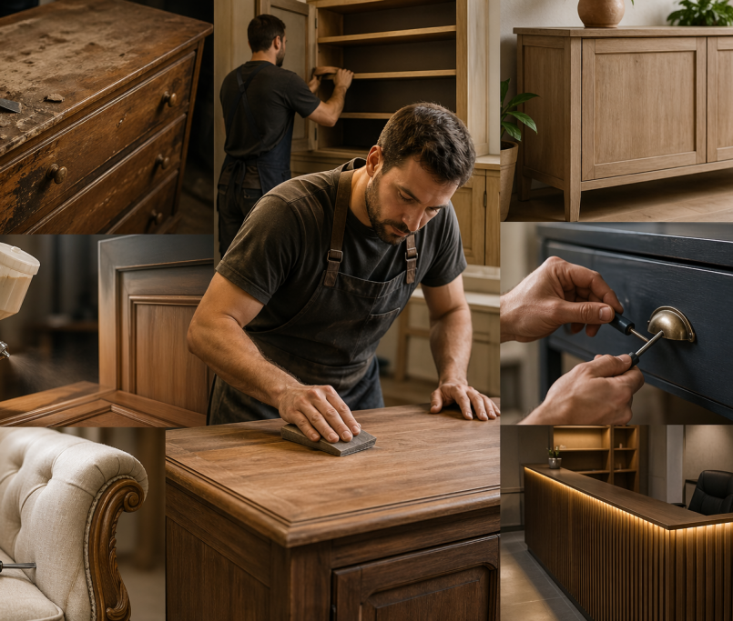 Rénovation de meuble sur mesure