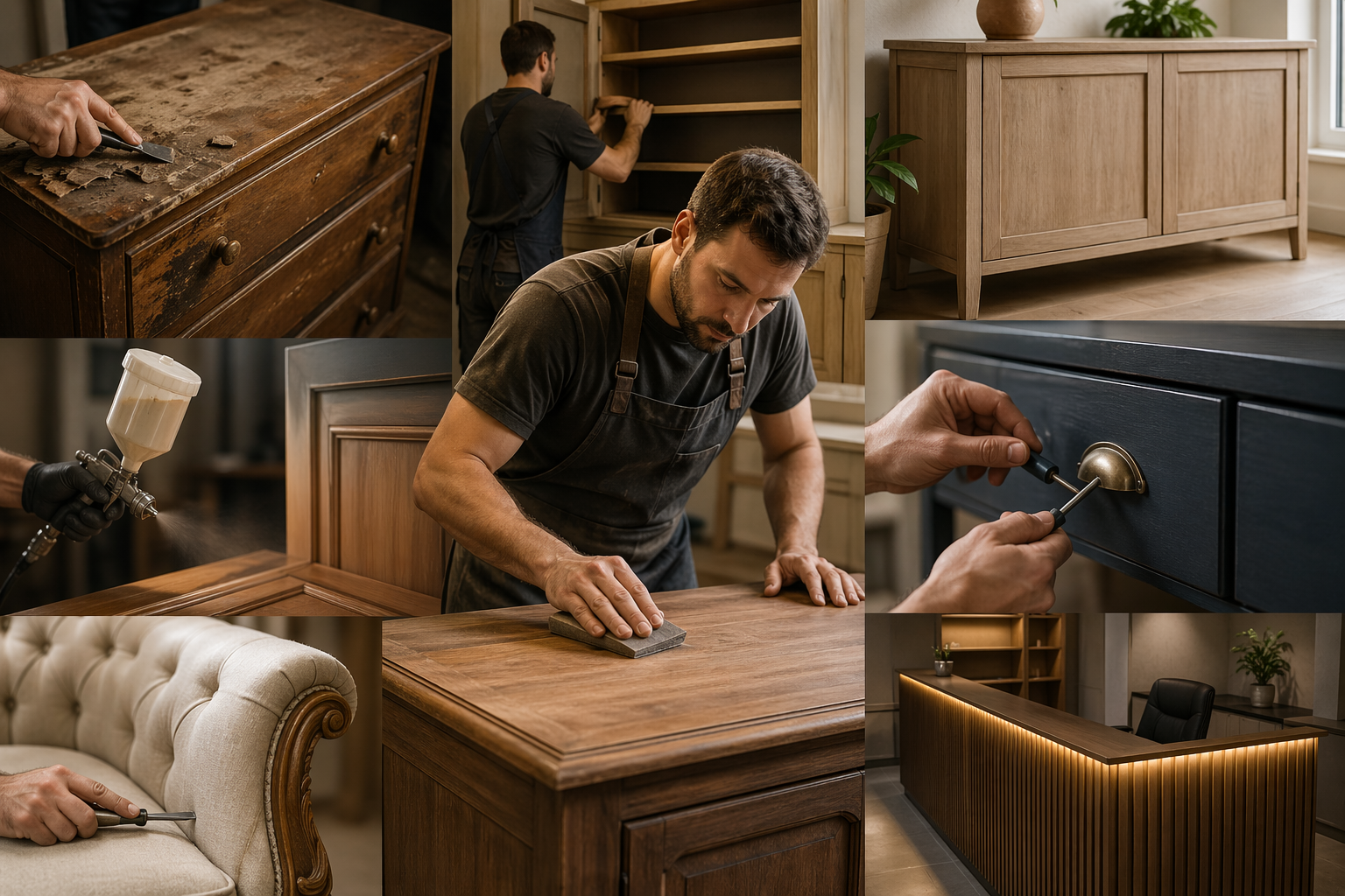 Rénovation de meuble sur mesure